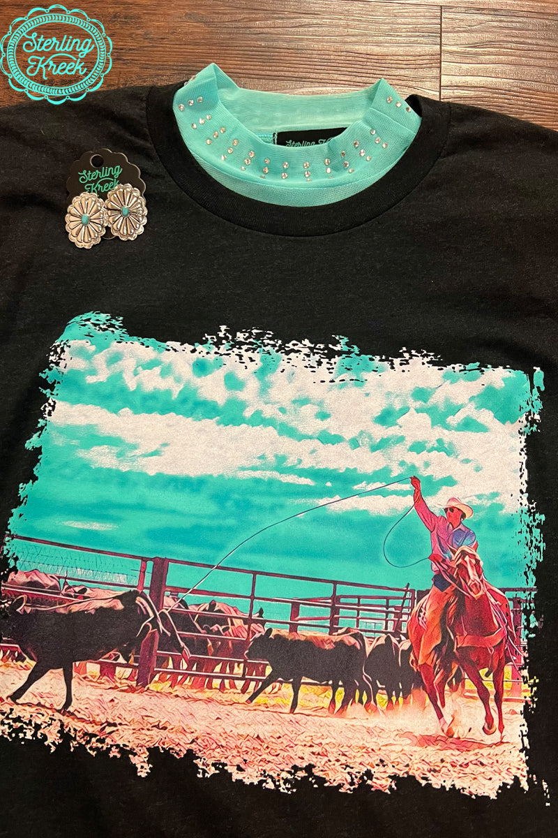 Turquoise Trouble Top