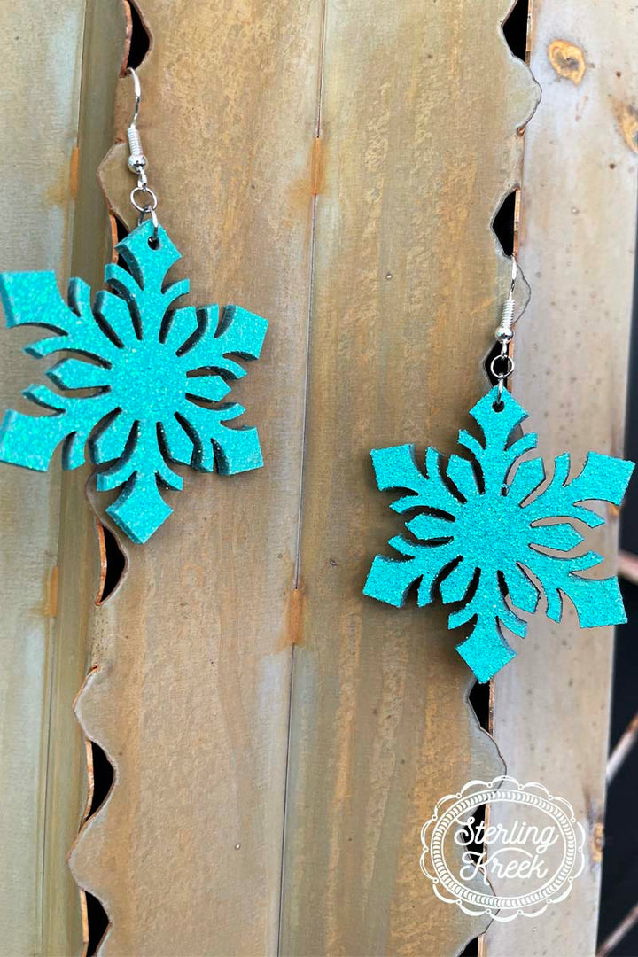 One In a Million Snowflake Earrings