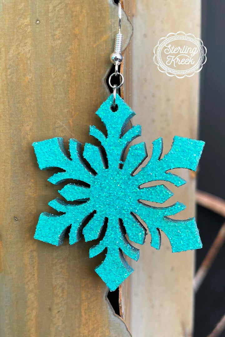 One In a Million Snowflake Earrings