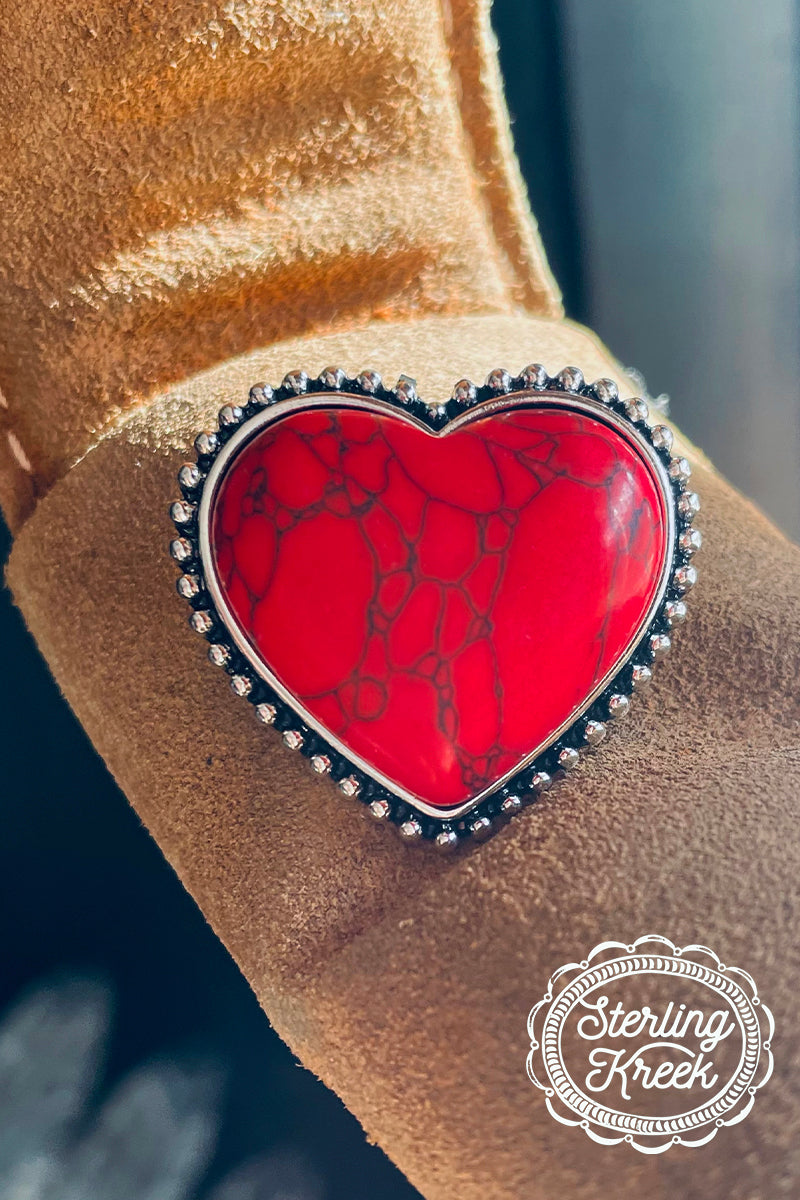QUEEN OF HEARTS HAT PIN