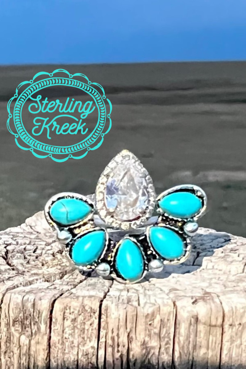 Stockyard Stacker Ring  (diamond ring not included)