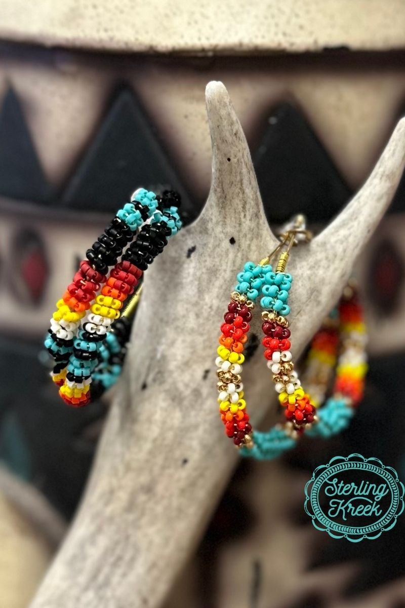 BOHO TWIST UP EARRINGS