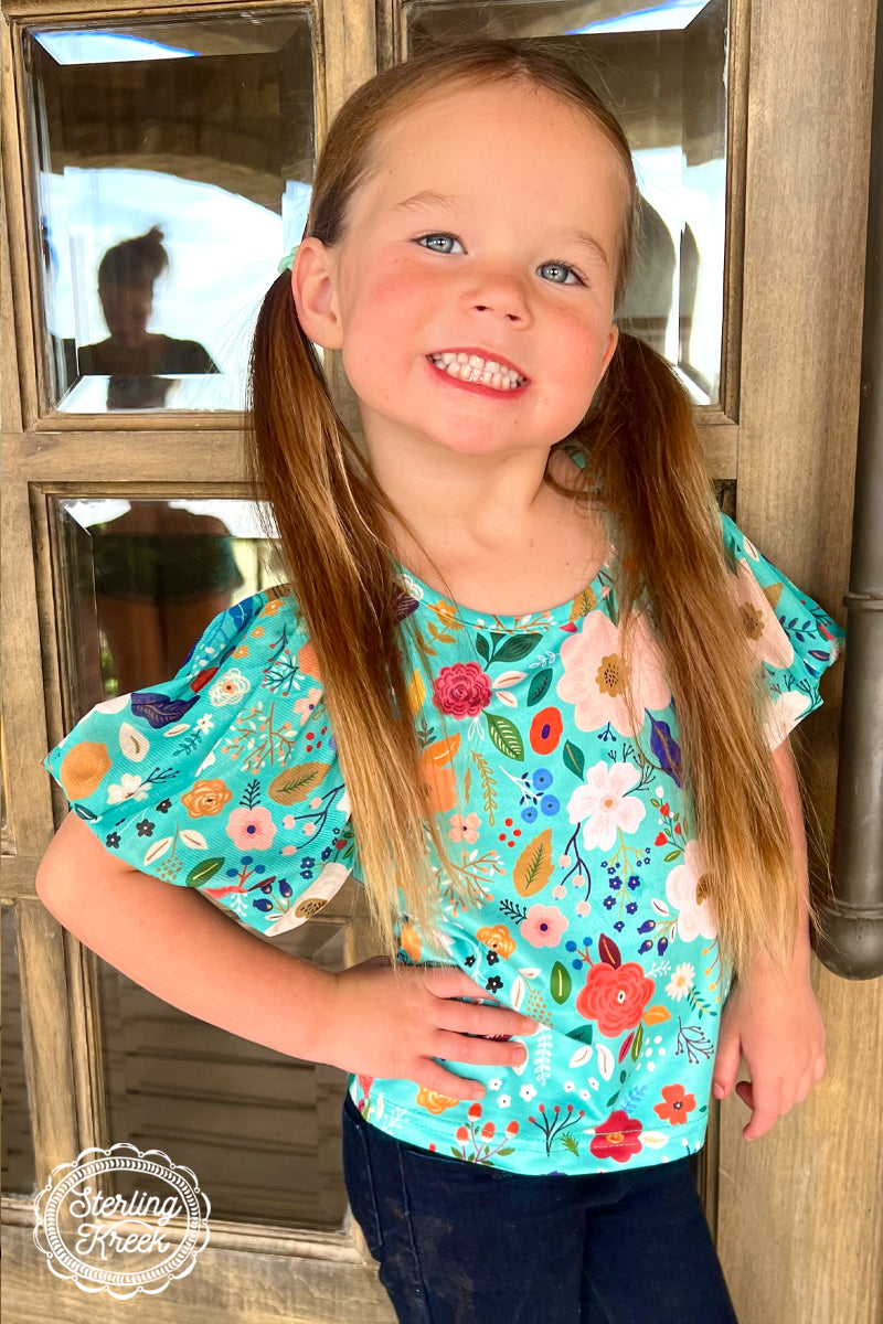 MINI BEAUTIFUL IN BLOOM TOP KIDS – Sterling Kreek