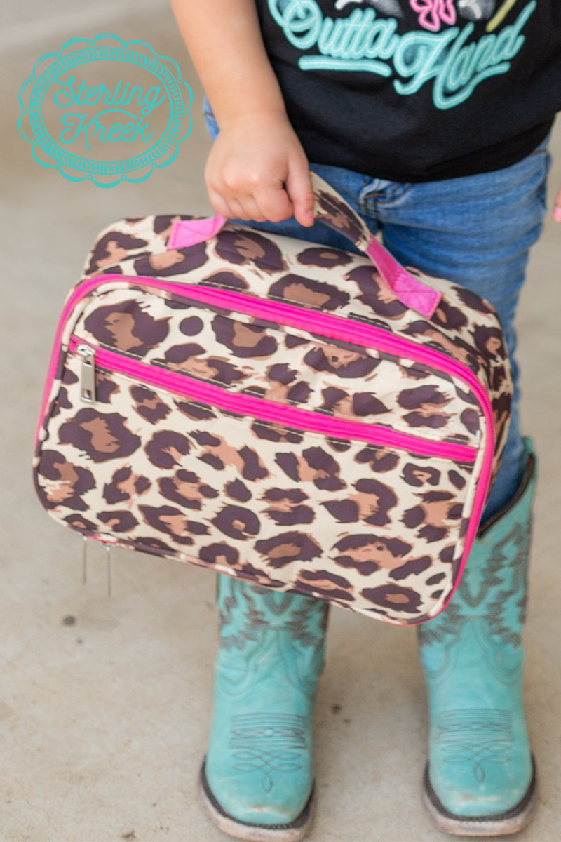 Cheetah, pink, AND it's a lunch box? Yes, yes, and YES! This lunch box offers dual insulation, and a velcro pocket along the interior top of the bag. It also has full zipper closure and an additional exterior zipper closure pocket!  MSRP: $21+